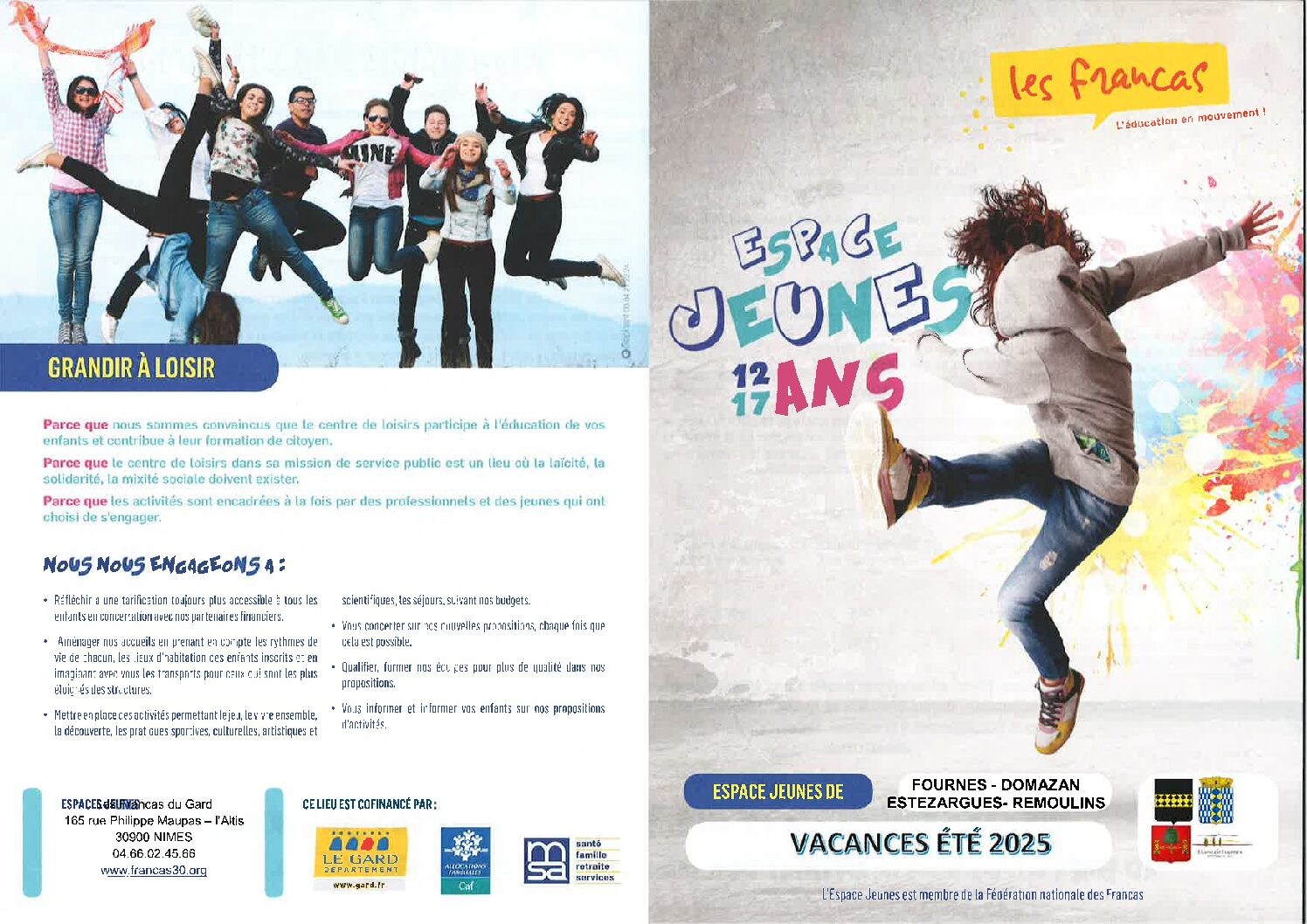 Espace Jeunes 2025 : un été de science et d’aventure !