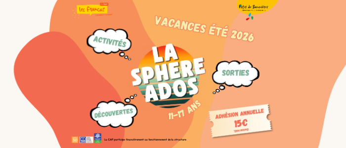 Programme Sphère ados été 2026 NULL
